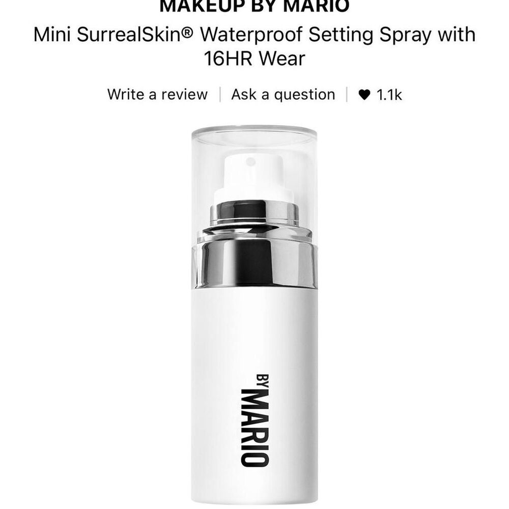 Makeup by Mario setting spray